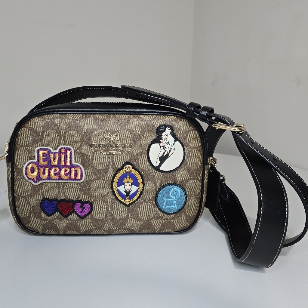 Nwt Coach X Disney Evil Queen Motif Camera Bag